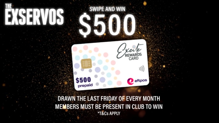 Swipe & Win – $500 End of Month Draw