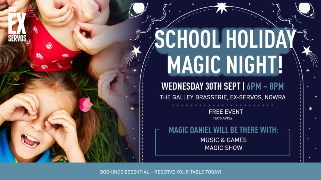 School Holiday Magic Night!
